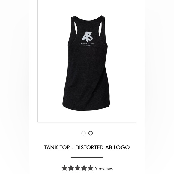 Ashley Black fascia blasting tank in XL - Picture 2 of 3